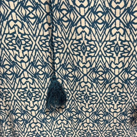 Carre Noir  Bohemian Patterned Dress with Tassels - Picture 3 of 6